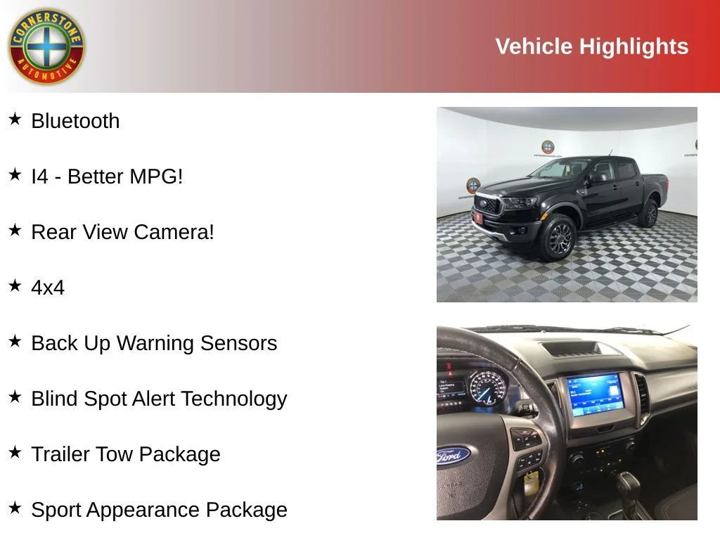 Used 2020 Black Ford XLT image 2