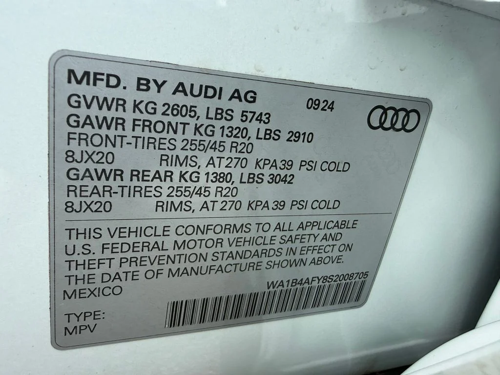 Used 2025 White Audi Premium Plus image 50