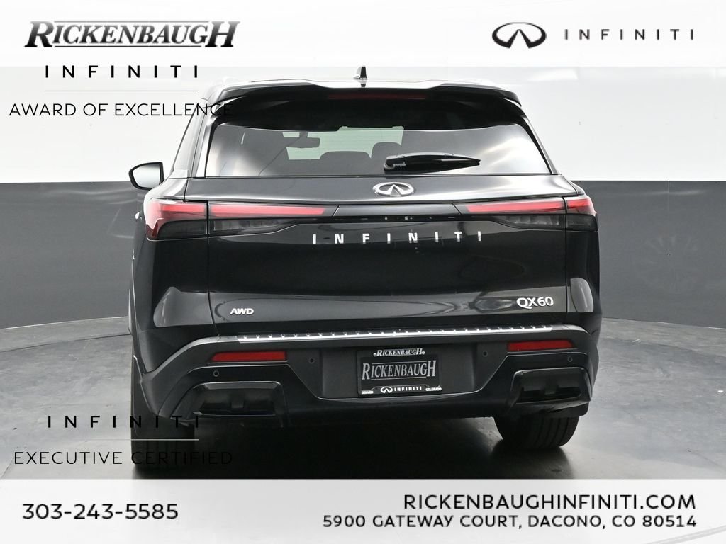 Certified Used 2023 Black INFINITI LUXE image 5