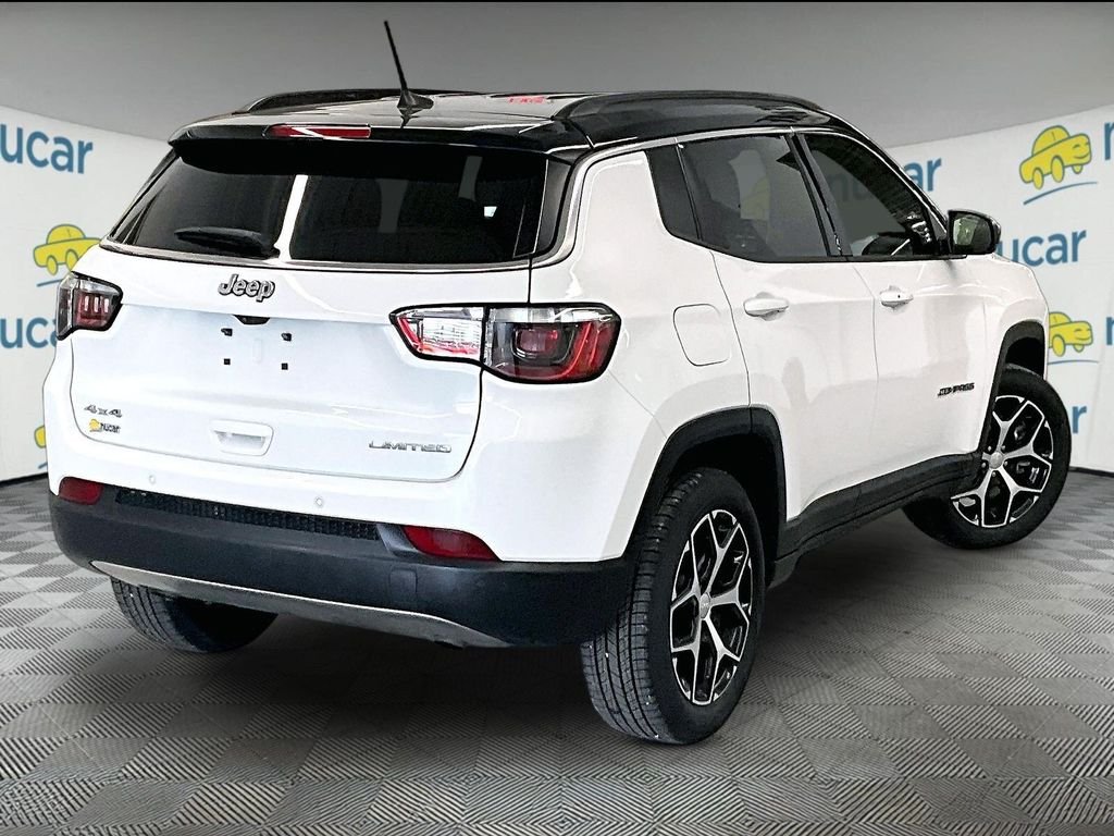 Used 2024 Bright White Clearcoat Jeep Limited image 6