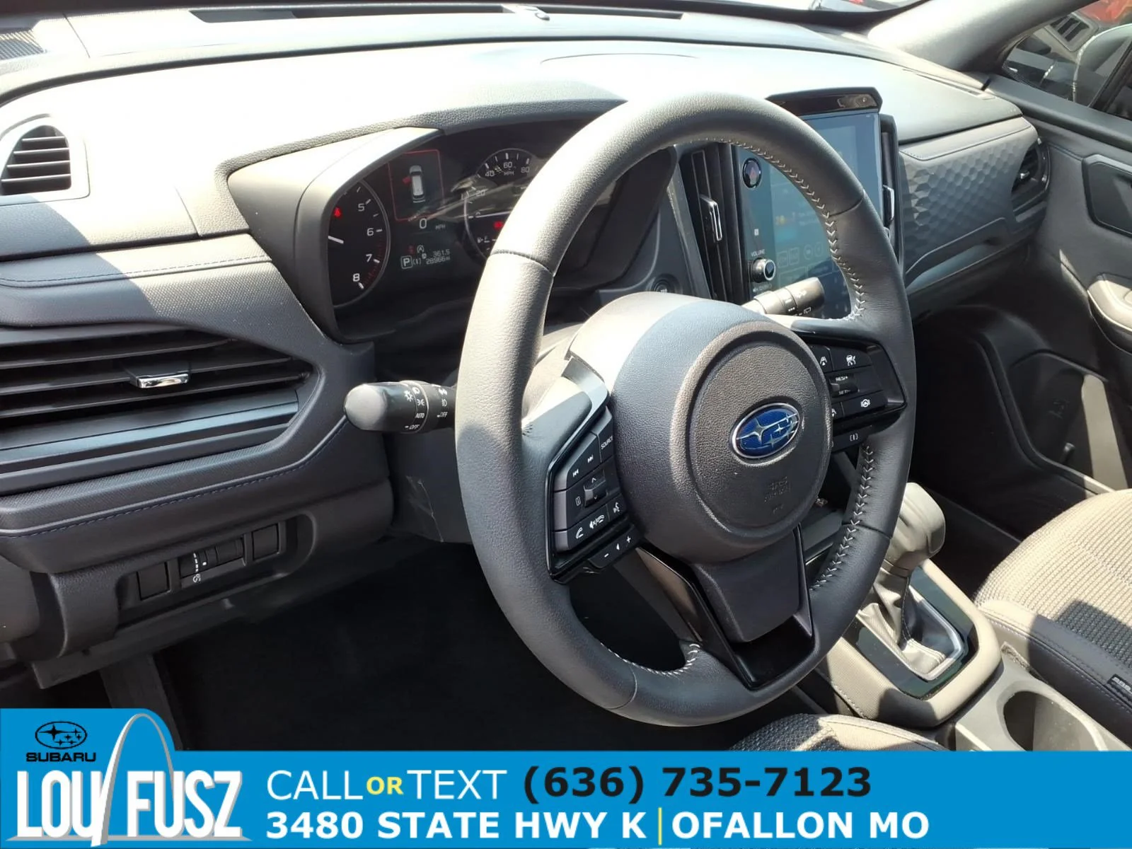 Used 2025 Crystal Black Silica Subaru Premium image 8