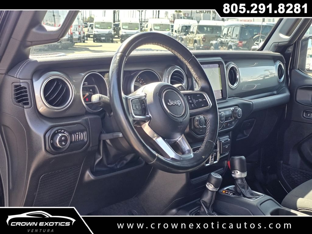 Used 2022 Black Jeep Overland image 22