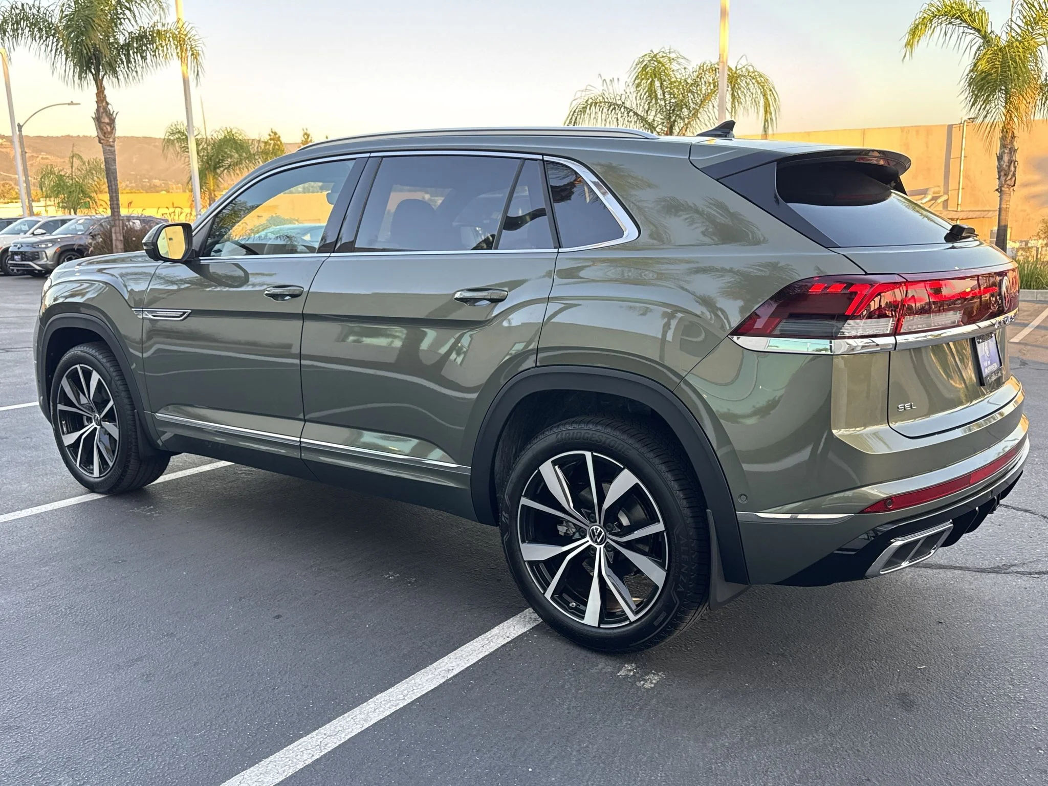 New 2026 Avocado Green Pearl Volkswagen 2.0T SEL Premium R-Line image 6
