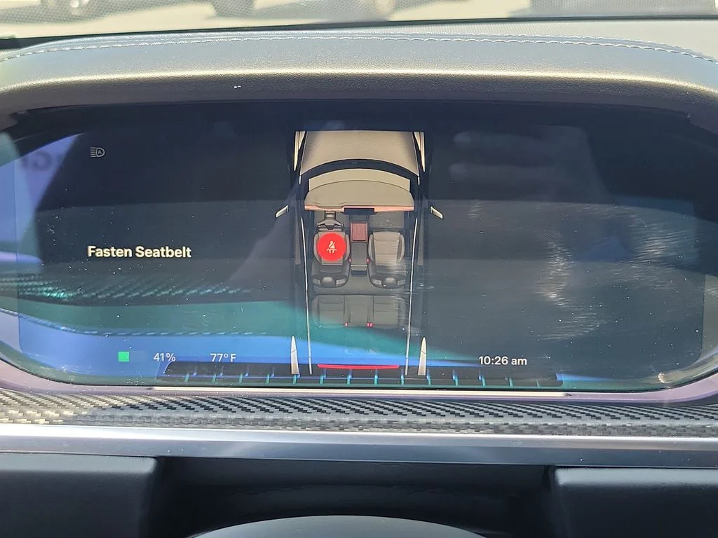 Used 2021 Solid Black Tesla Plaid image 7