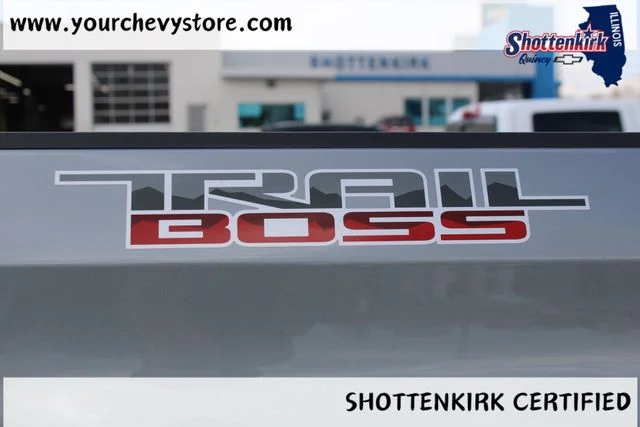 Used 2024 Gray Chevrolet LT Trail Boss image 5