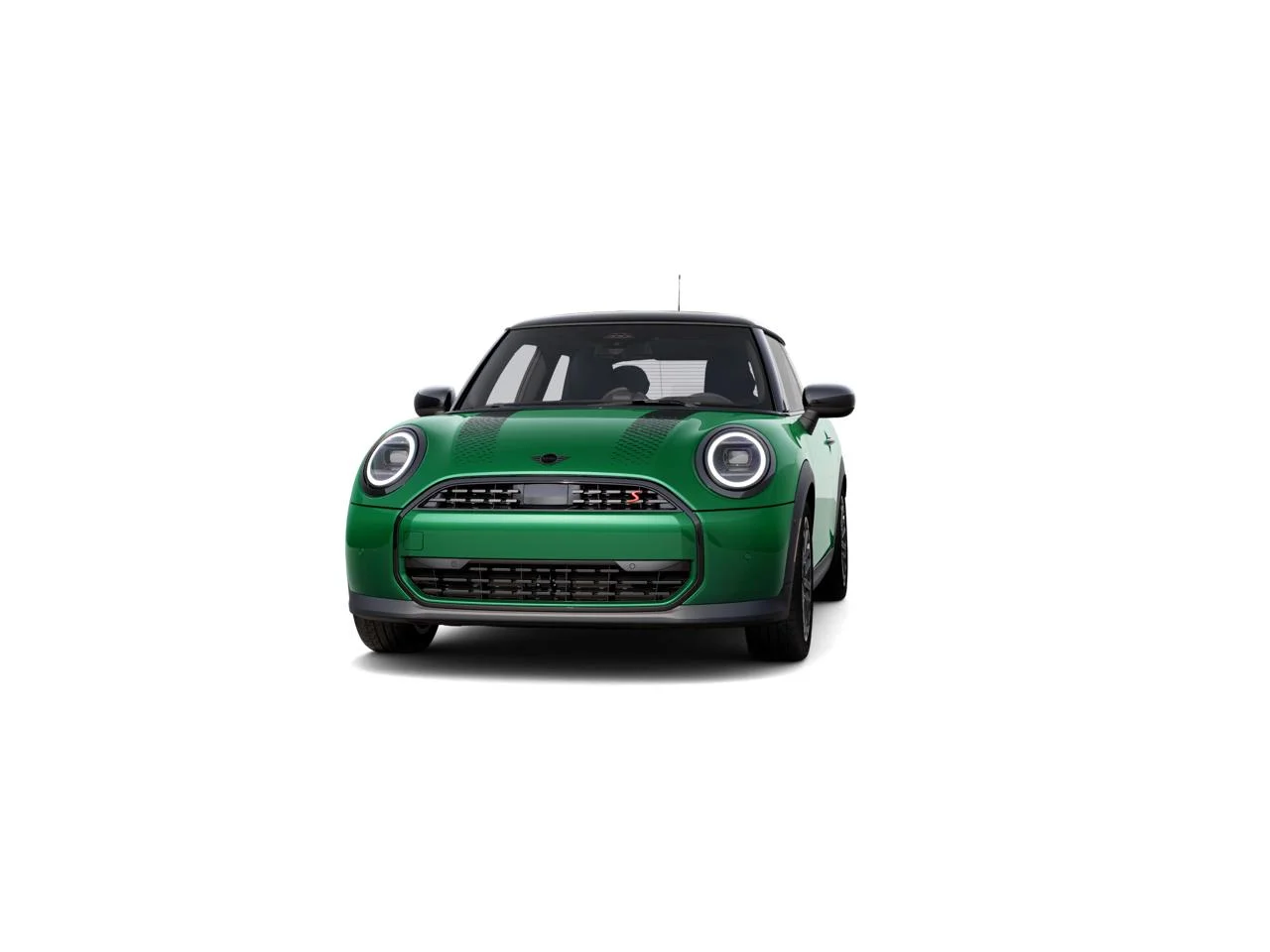 New 2027 British Racing Green IV Metallic MINI SIGNATURE PLUS image 3