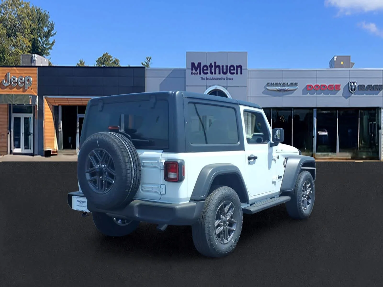 New 2026 Bright White Clearcoat Jeep Sport S image 7