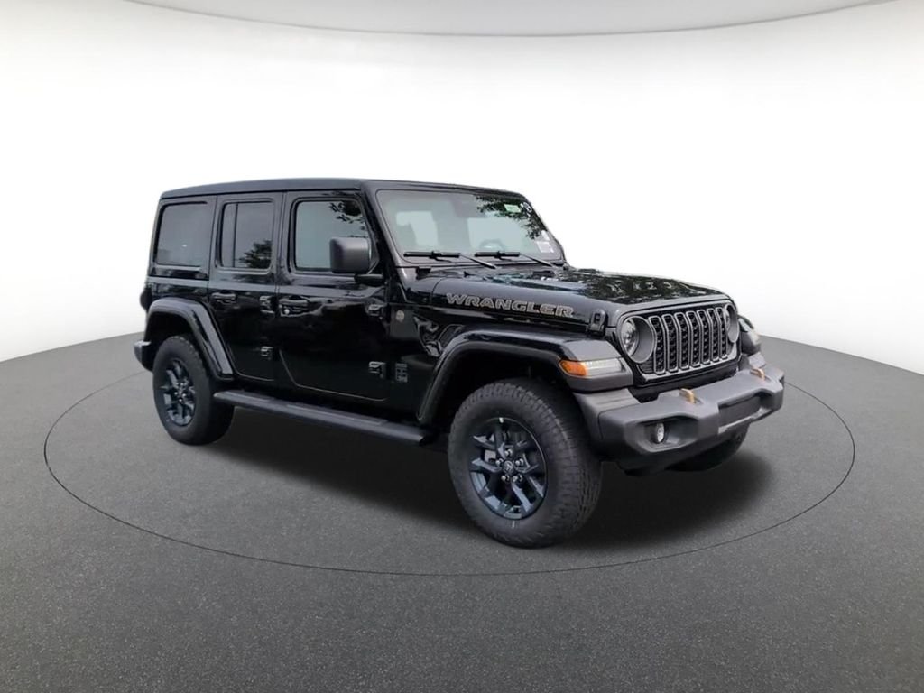New 2026 Black Clear-Coat Exterior Paint Jeep 85th Anniversary Edition image 2
