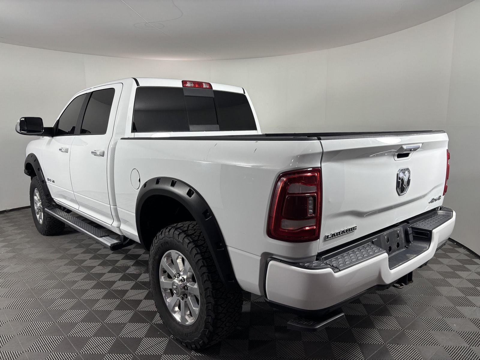 Used 2022 Bright White Clearcoat Ram Laramie image 3