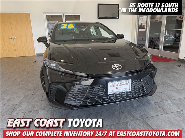Certified Used 2026 Black Toyota SE image 1