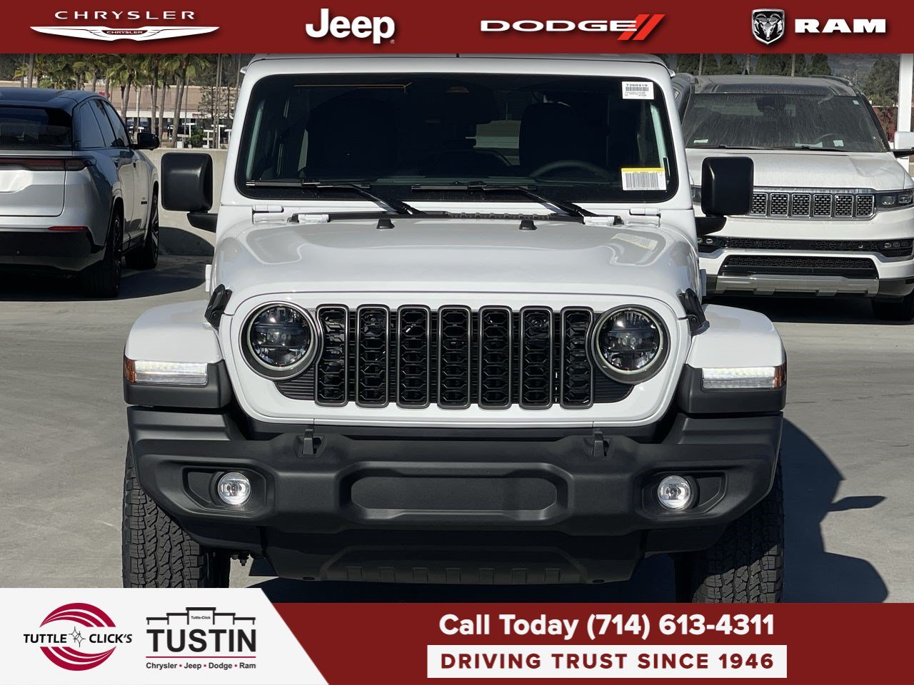 New 2026 Bright White Clearcoat Jeep California Edition image 8