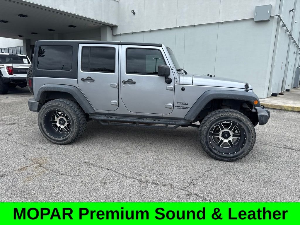 Used 2017 Silver Jeep Unlimited Sport image 6