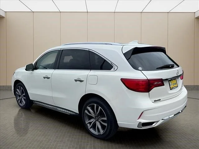 Used 2019 White Acura 3.5L Advance Pkg w/Entertainment Pkg image 4