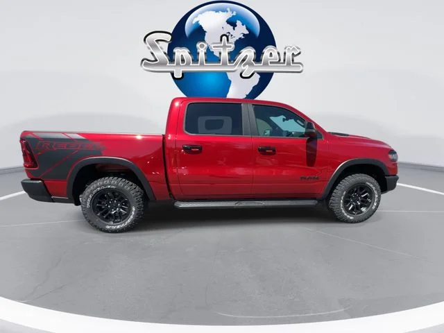 New 2026 Molten Red Pearl-Coat Exterior Paint RAM Rebel image 6