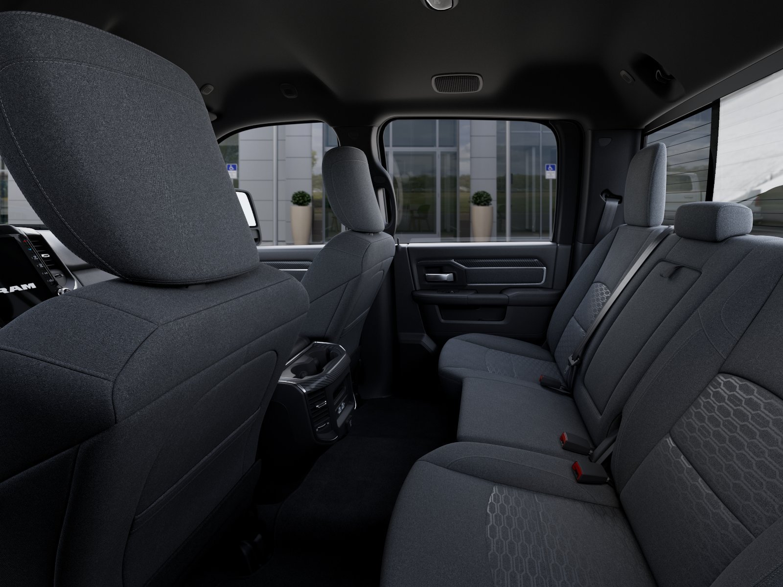 New 2026 Diamond Black Crystal Pearl-Coat Exterior Paint RAM Big Horn image 40