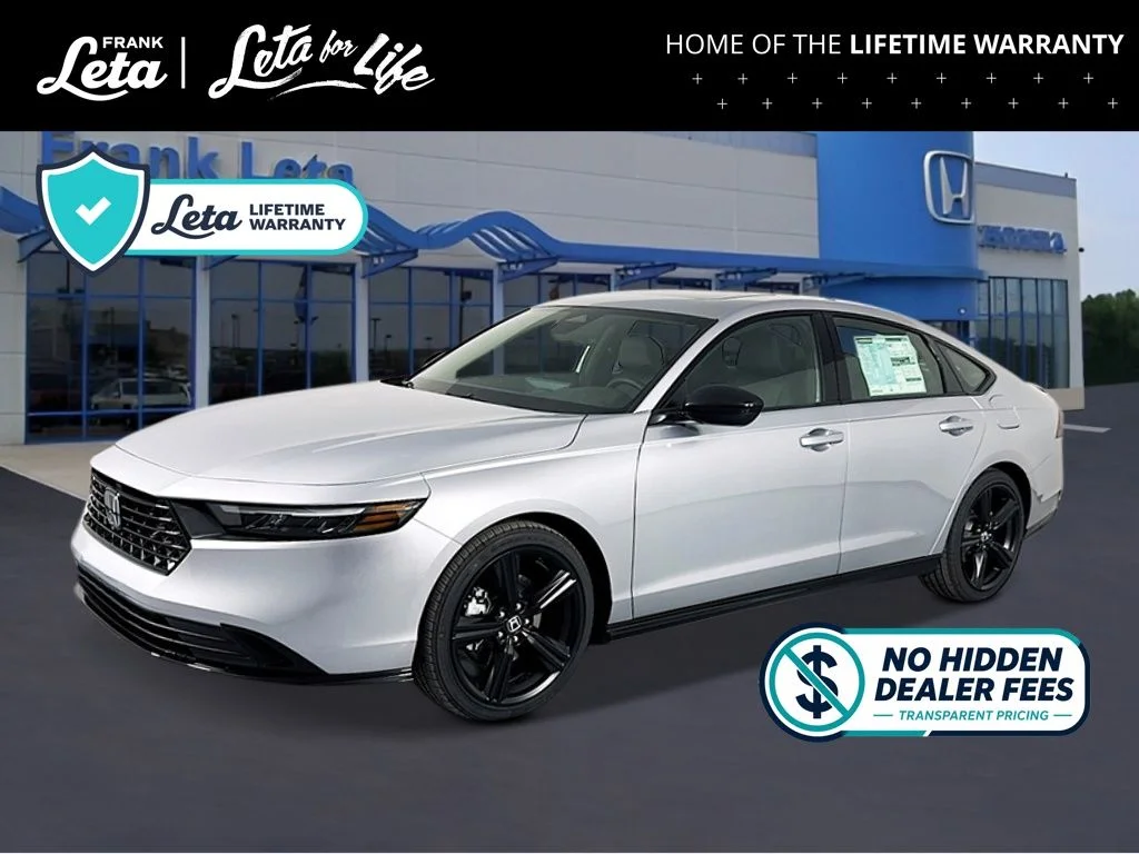 New 2026 Solar Silver Metallic Honda Sport-L Hybrid image 1
