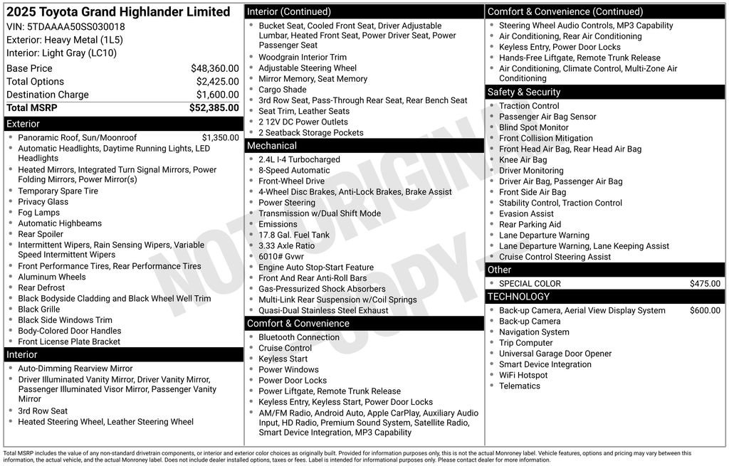 Used 2025  Toyota Limited image 2