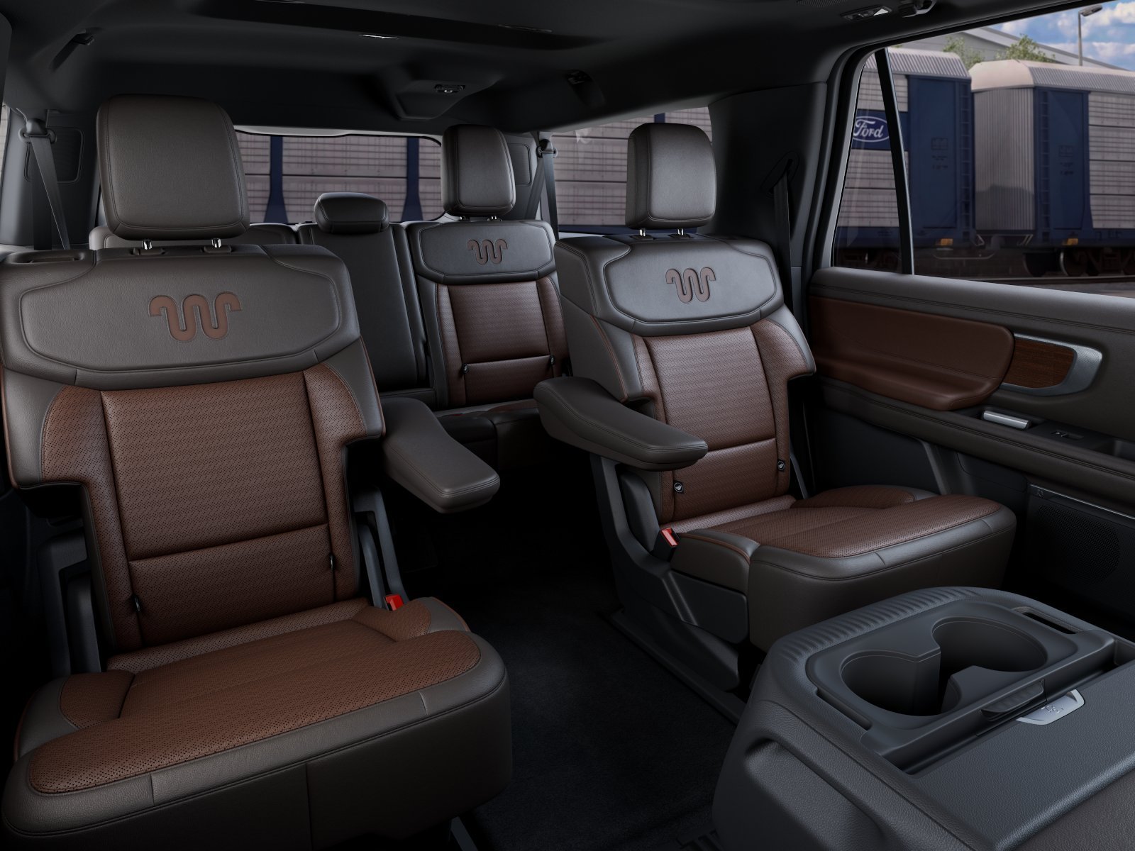 New 2027 Star White Metallic Tri-Coat Ford MAX King Ranch® image 11