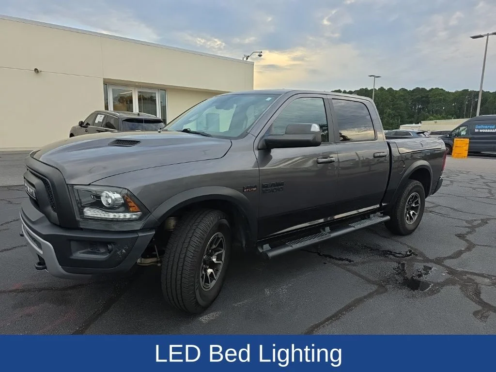 Used 2017 Granite Crystal Clearcoat Metallic Ram Rebel image 5