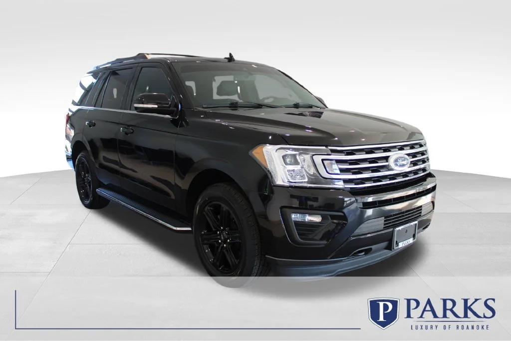 Used 2021 Black Ford XLT image 1