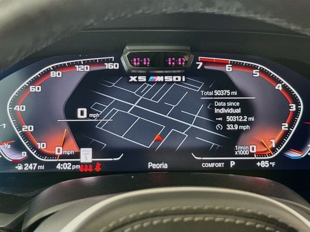 Used 2023 Gray Metallic BMW M50i image 12