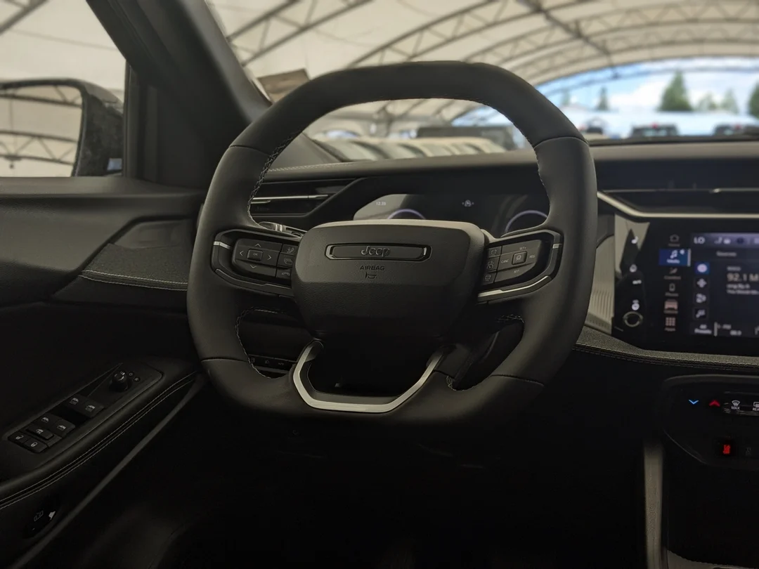 New 2026 Black Jeep Laredo - - 4x4 - 1.6L Turbo Hybrid - Adaptive Cruise - Blind Spot Detection & More! image 16