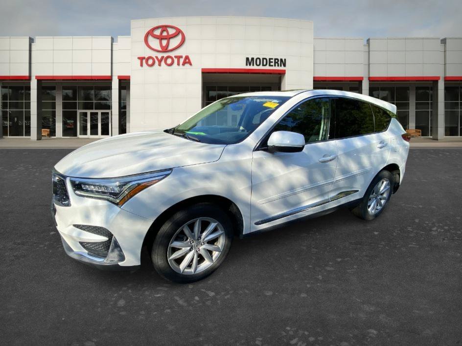 Used 2021 Platinum White Pearl Acura Base image 11