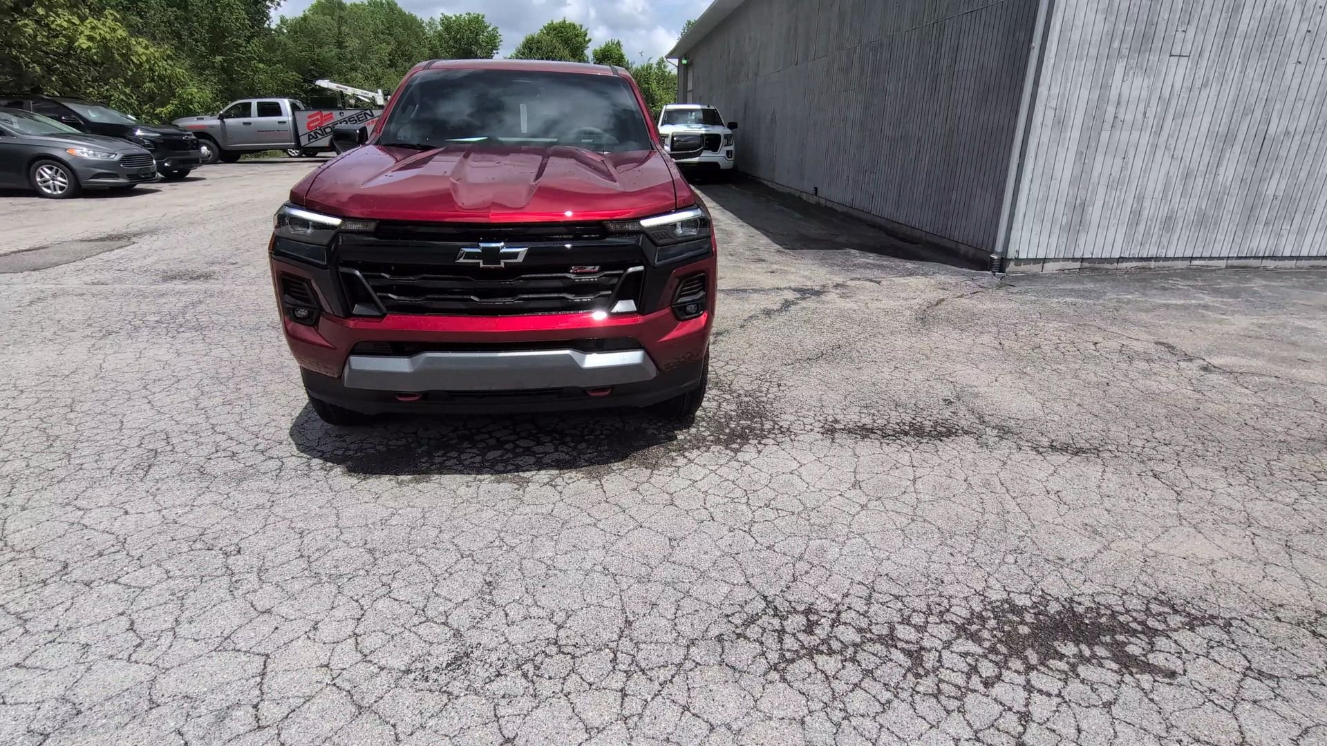 2026 Chevrolet Colorado Z71 Red at Spitzer Autoworld Chevy Buick GMC Cadillac