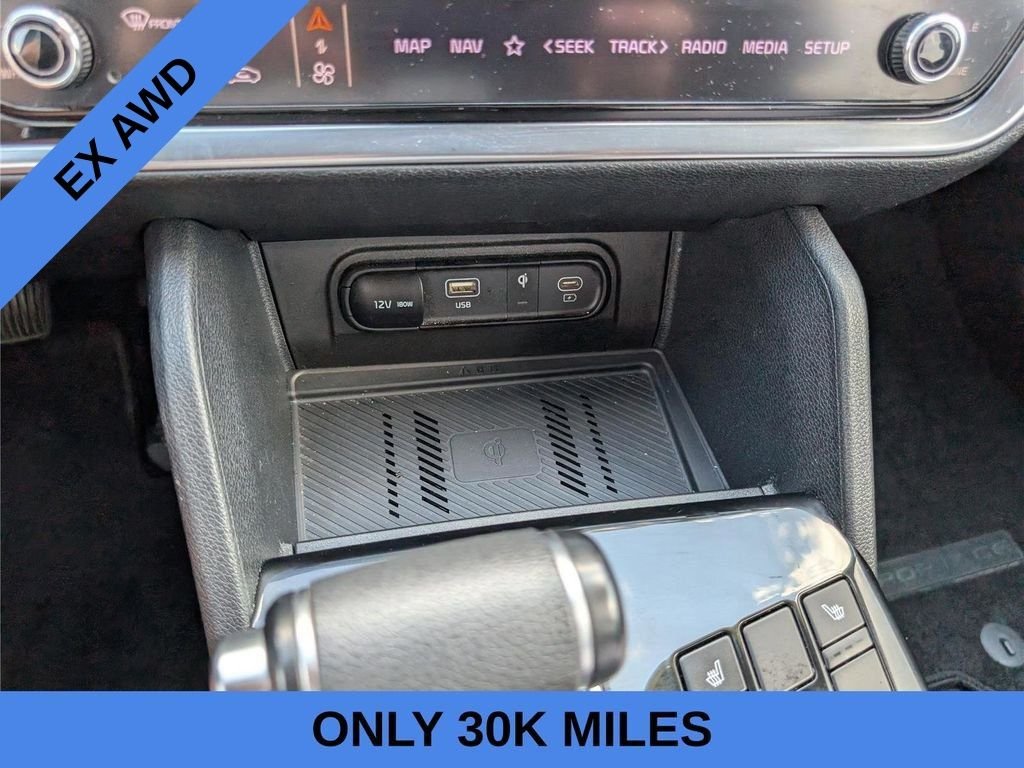 Used 2024 Blue Kia EX image 23