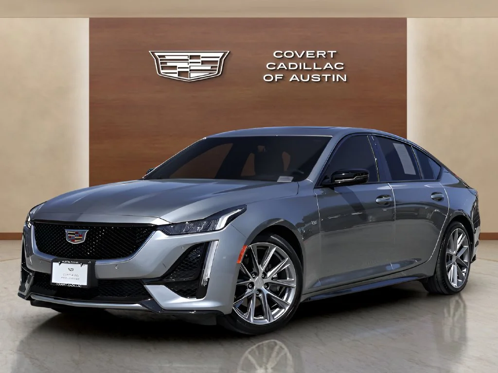 Used 2023 Silver Cadillac Sport image 1