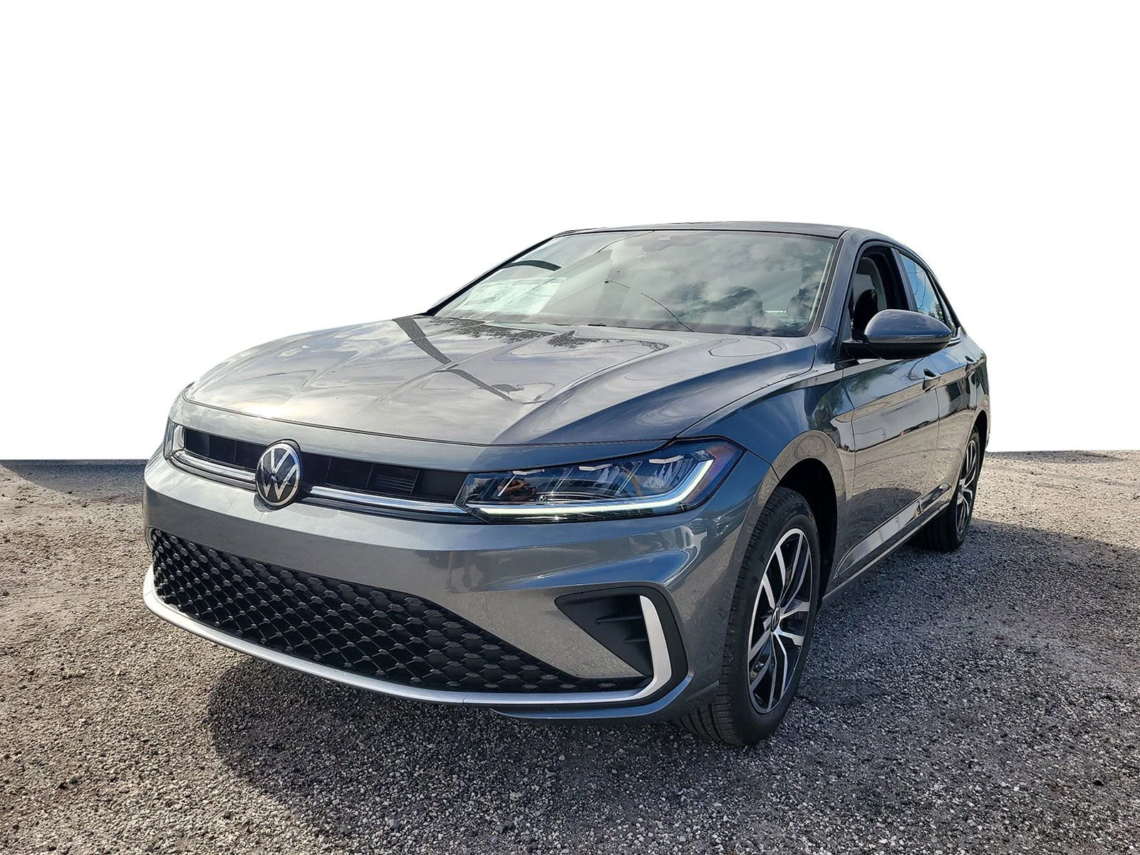 New 2026 Platinum Gray Metallic Volkswagen 1.5T SE image 4