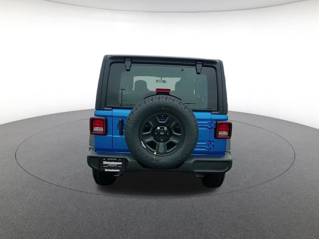 New 2026 Hydro Blue Pearl-Coat Exterior Paint Jeep Sport image 6