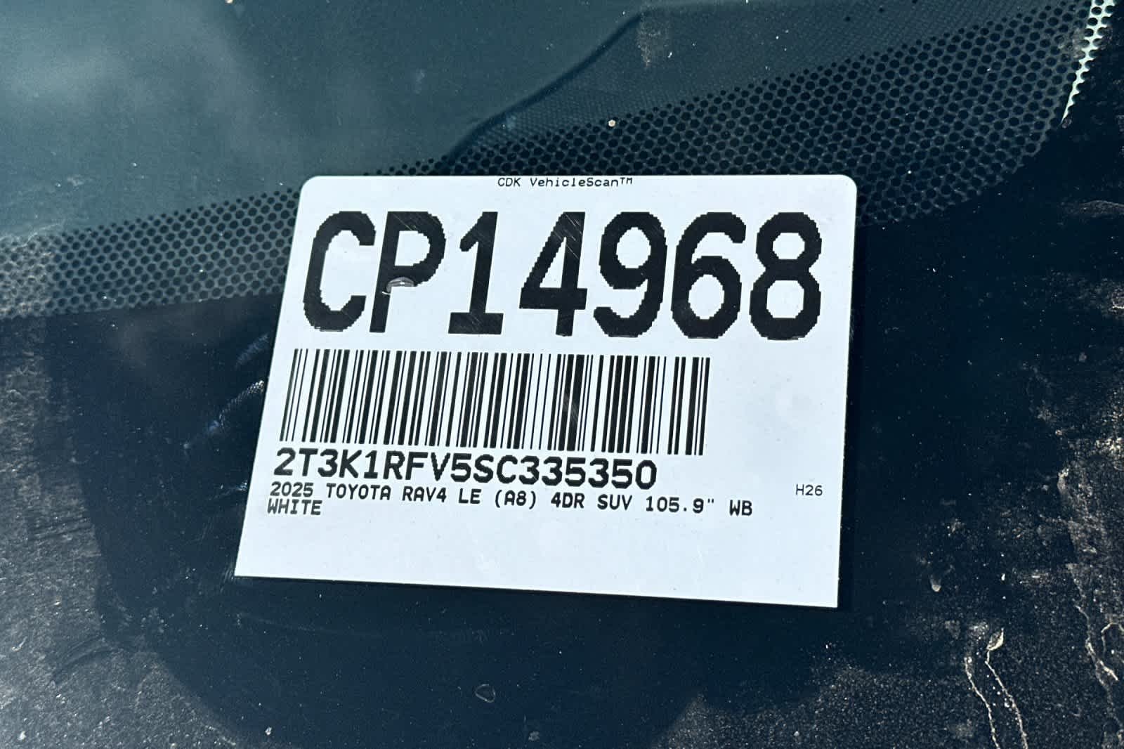 Certified Used 2025 Ice Cap Toyota LE image 3