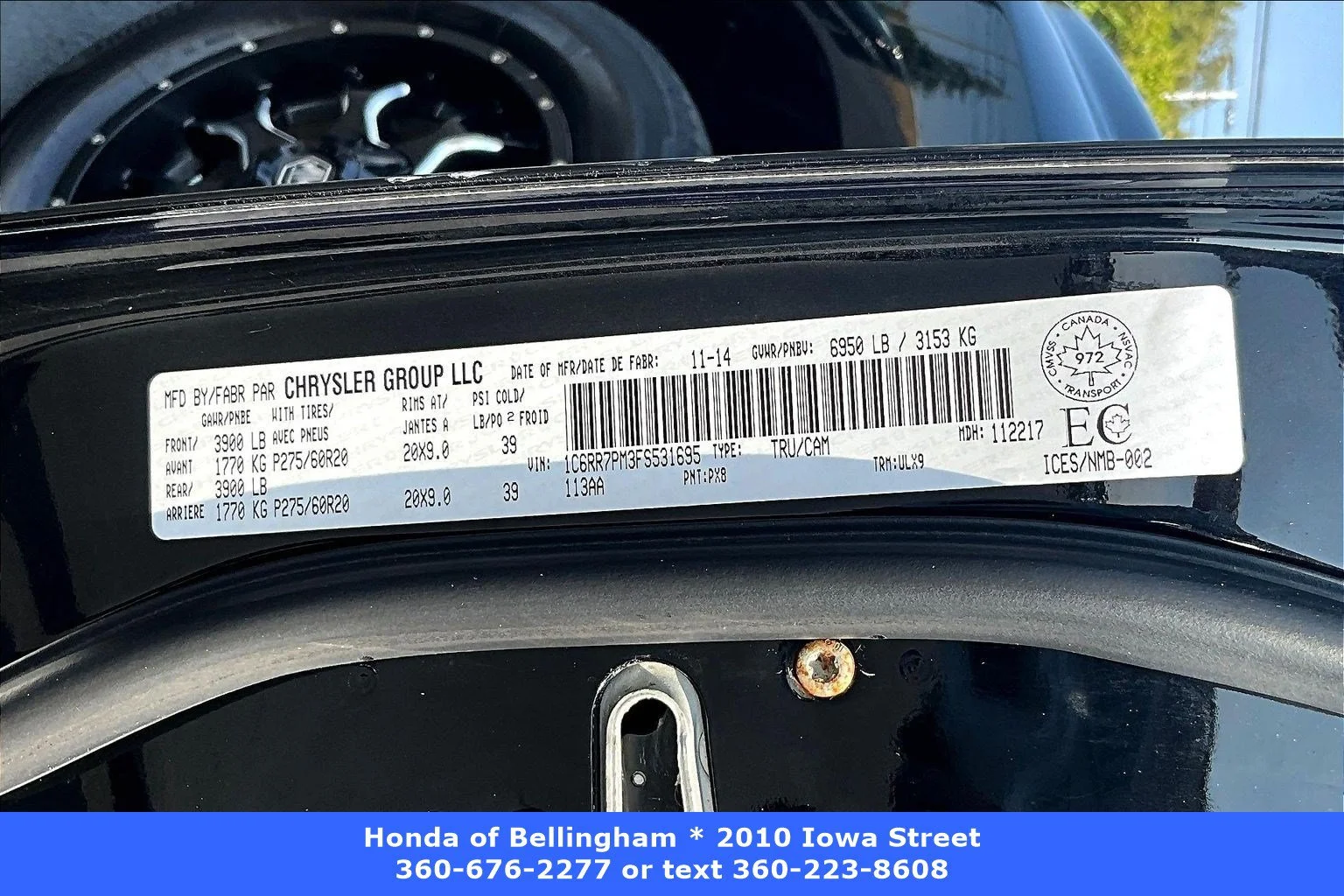 Used 2015 Black Clearcoat Ram Laramie Limited image 18
