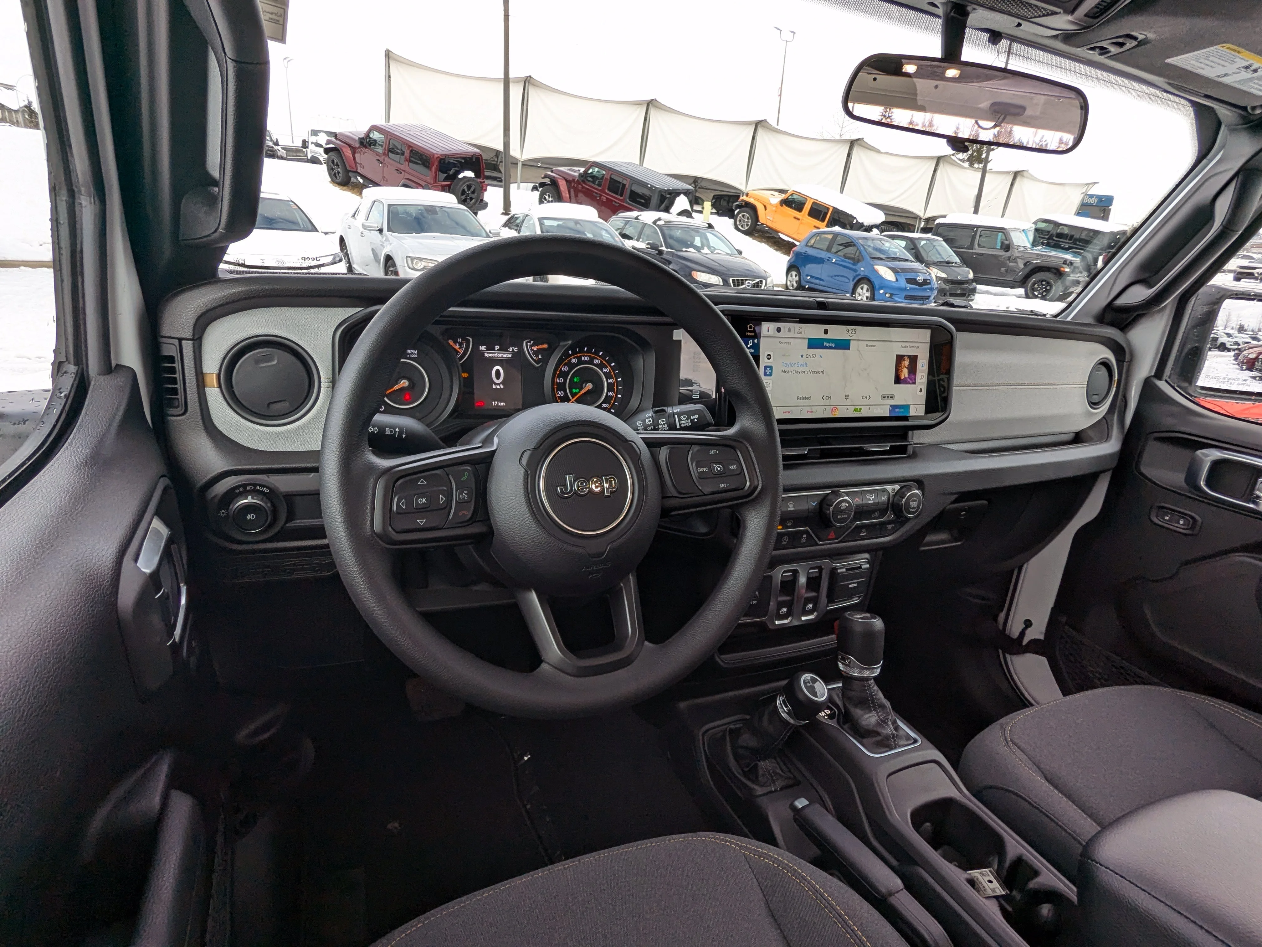 New 2026 White Jeep Sport - - Black Freedom Top - Customer Preferred Pkg 22B - 8-Speed Auto & More image 22