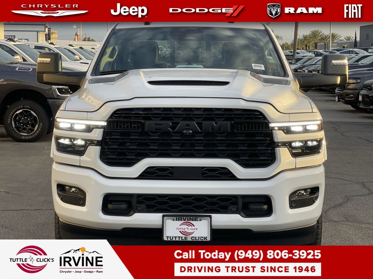 New 2026 Bright White Clear-Coat Exterior Paint RAM Limited image 2