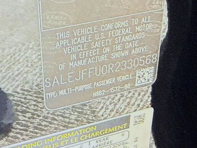 Certified Used 2024 Black Land Rover S image 35