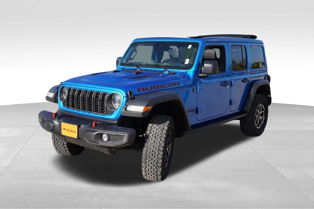 Certified Used 2024 Blue Jeep Rubicon image 12