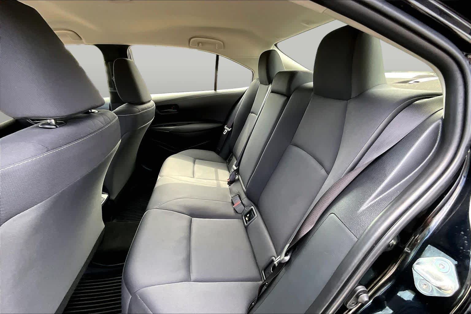 Used 2024 Midnight Black Metallic Toyota LE image 37