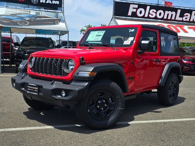 New 2026 Firecracker Red Clearcoat Jeep Sport image 3