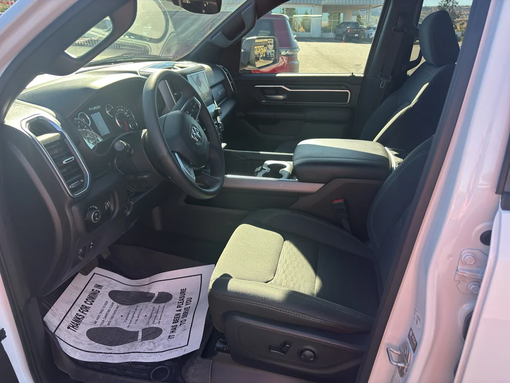Used 2025 Bright White Clearcoat Ram Big Horn image 9