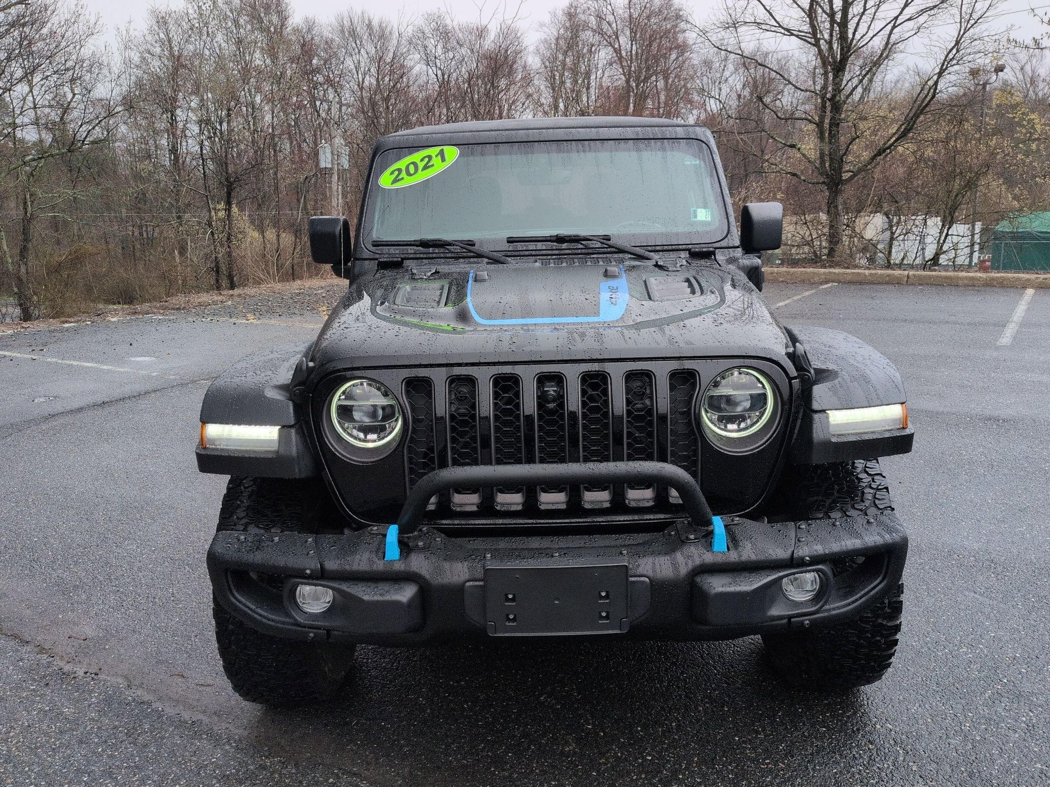 Used 2021 Jeep Wrangler Unlimited Rubicon 4XE with VIN 1C4JJXR68MW751321 for sale in Bartonsville, PA