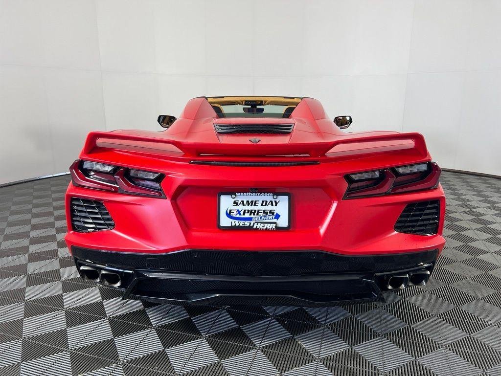 Used 2021 Torch Red Chevrolet Stingray image 26