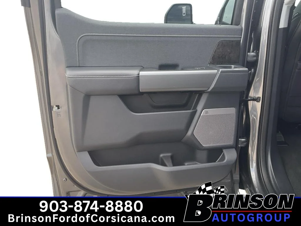 New 2026 Carbonized Gray Metallic Ford LARIAT image 6
