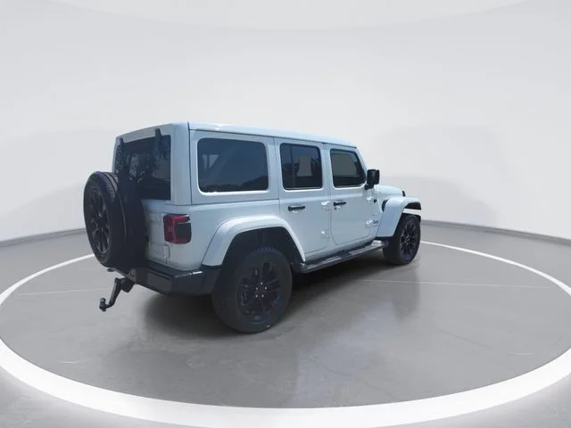 Used 2023 White Jeep Sahara 4xe image 8