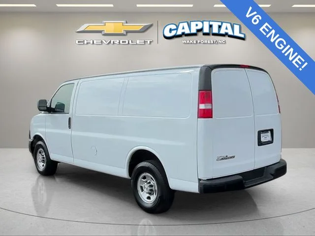 Used 2021 White Chevrolet Work Van image 3