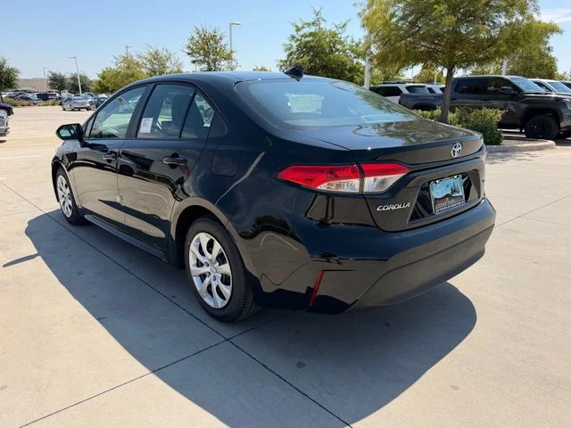 New 2026 Midnight Black Metallic Toyota LE image 5