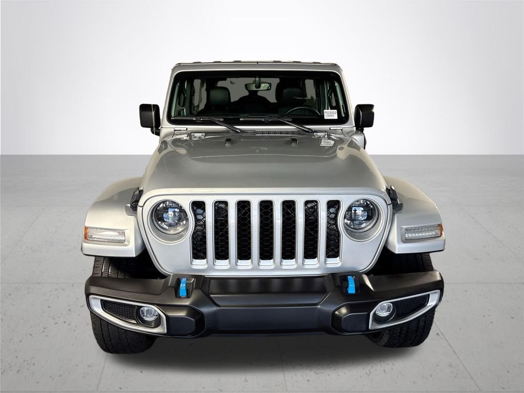 Used 2023 Silver Jeep Sahara 4xe image 3