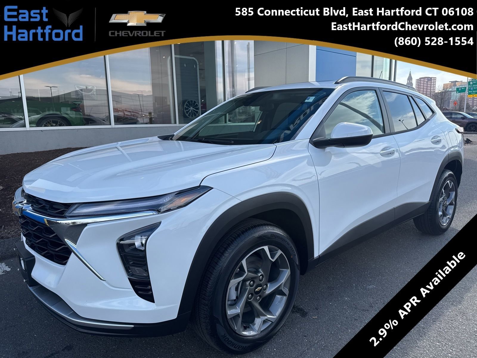 New 2026 Summit White Chevrolet LT with Sunroof Package - Driver Confidence Package - Convenience Package image 1