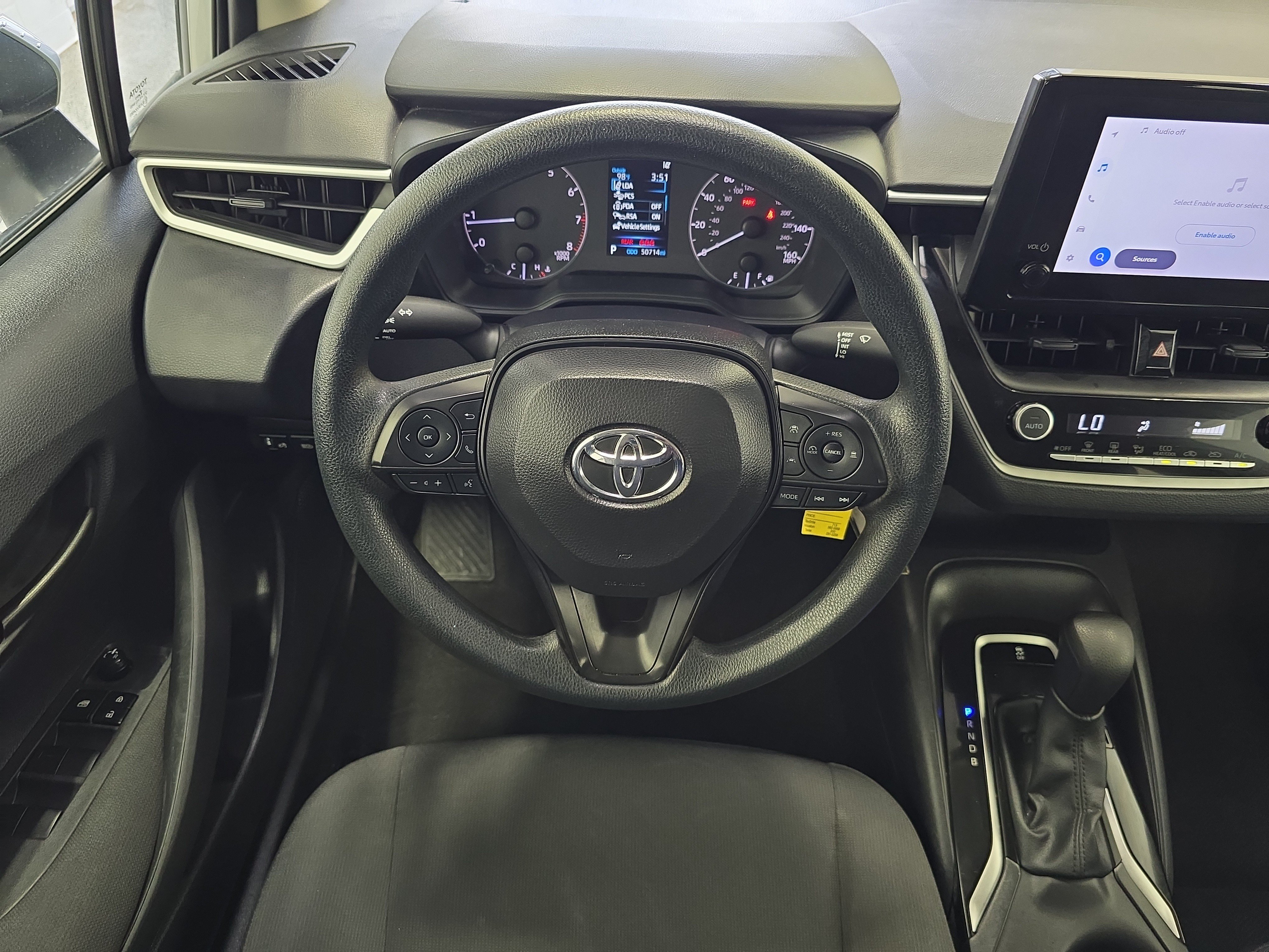 Used 2025 Classic Silver Metallic Toyota LE image 14